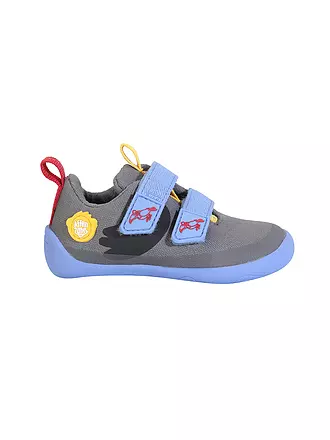 AFFENZAHN | Kinder Sneaker Barfußschuhe  COTTON LUCKY Tukan | hellblau