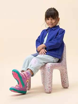 AFFENZAHN | Mädchen Winterstiefel VEGAN COMFY Eule | pink