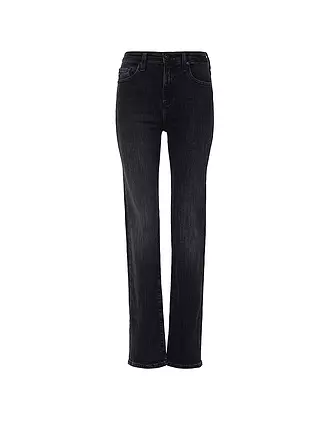 AG | Highwaist Jeans Straight Fit ALEXXIS | schwarz