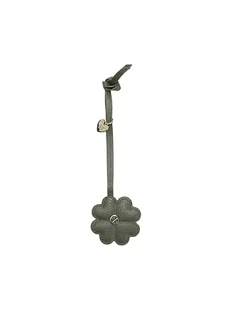 AIGNER | Anhänger KLEEBLATT | olive