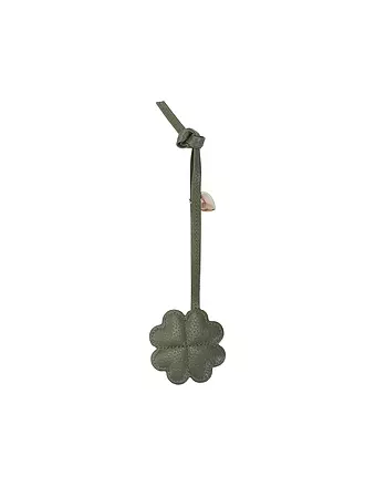 AIGNER | Anhänger KLEEBLATT | olive