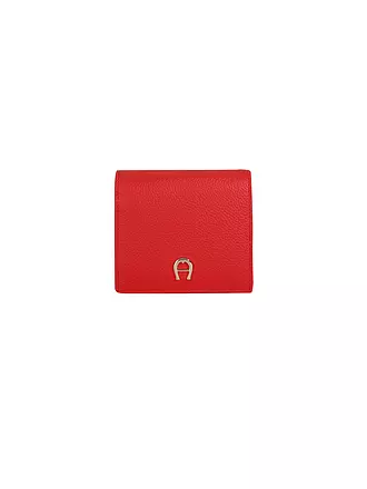 AIGNER | Ledergeldbörse ZITA | rot
