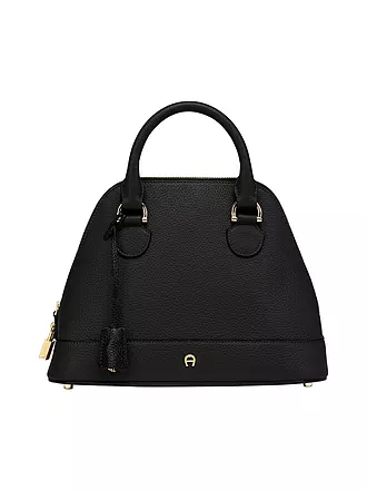 AIGNER | Ledertasche - Henkeltasche DELIA Medium | schwarz