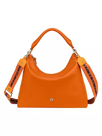 AIGNER | Ledertasche - Hobo Bag ZITA Medium | dunkelblau