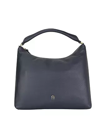 AIGNER | Ledertasche - Hobo Bag ZITA Medium | dunkelblau