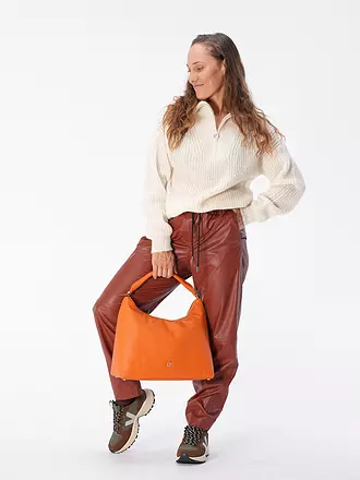 AIGNER | Ledertasche - Hobo Bag ZITA Medium | dunkelblau