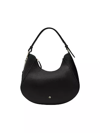 AIGNER | Ledertasche - Schultertasche JOAN Large | schwarz