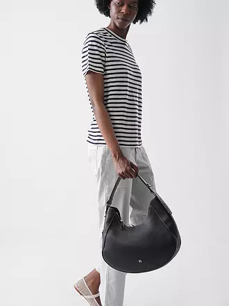 AIGNER | Ledertasche - Schultertasche JOAN Large | schwarz