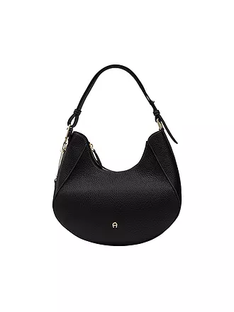AIGNER | Ledertasche - Schultertasche JOAN Medium | schwarz