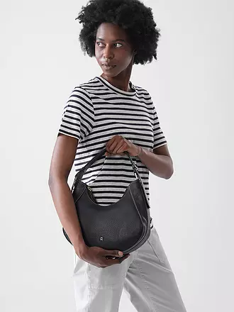 AIGNER | Ledertasche - Schultertasche JOAN Medium | schwarz