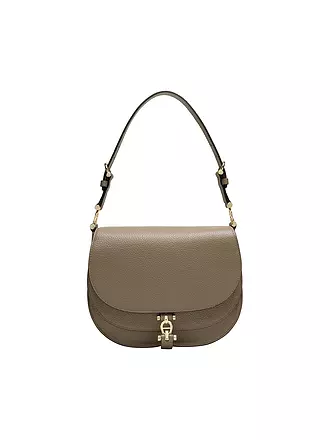 AIGNER | Ledertasche - Umhängetasche DELIA Small | beige