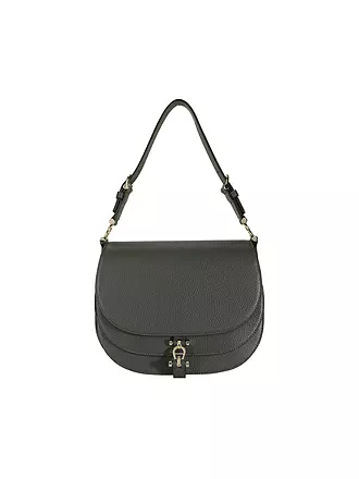 AIGNER | Ledertasche - Umhängetasche DELIA Small | schwarz
