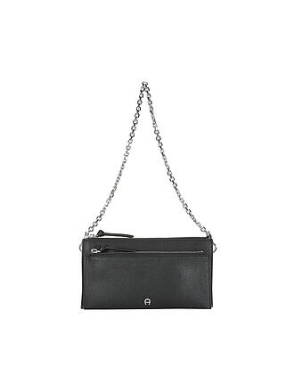 AIGNER | Ledertasche - Umhängetasche ISA S | schwarz