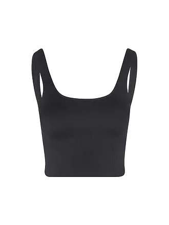 AIMN | Top - Bralette Cropped Fit | schwarz
