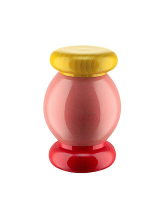 ALESSI |  Salz/Pfeffer Mühle Buchenholz 11cm | bunt