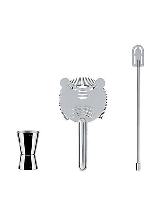 ALESSI | Bar Set Our Roots 3tlg | silber