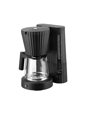 ALESSI | Filterkaffeemaschine Plisse 1,5l Schwarz | weiss