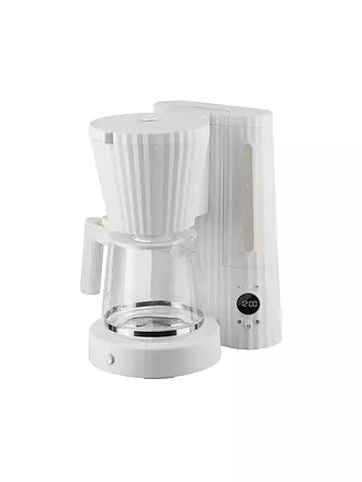 ALESSI | Filterkaffeemaschine Plisse 1,5l Schwarz | weiss