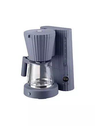 ALESSI | Filterkaffeemaschine Plisse 1,5l Weiss | hellgrau