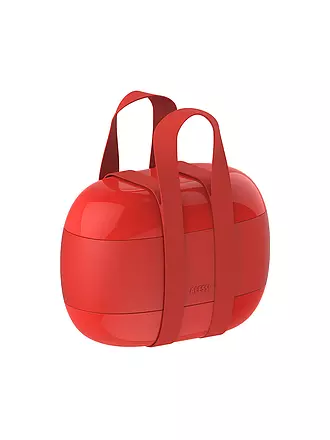 ALESSI | Frischhaltedose - Lunchbox Food a porter 19cm | rot
