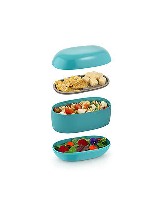 ALESSI | Frischhaltedose - Lunchbox Food a porter 19cm | blau