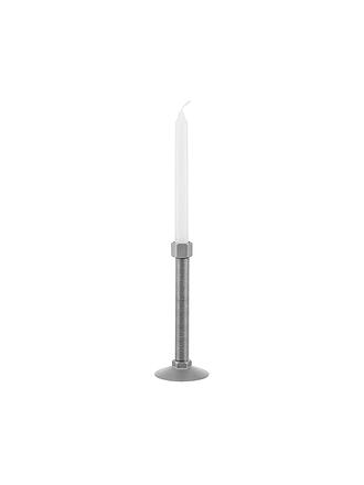 ALESSI | Kerzenständer 2-tgl Edelstahl | silber