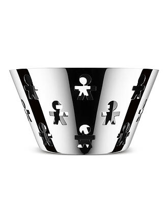 ALESSI | Obstschale hoch 23cm Girotondo | silber