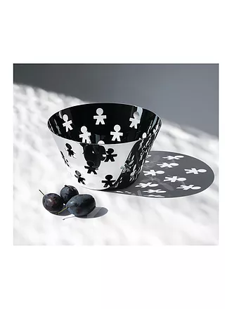 ALESSI | Obstschale hoch 23cm Girotondo | silber
