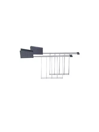 ALESSI | Sandwichzange Plisse 2er Grau MDL08 RACK G | weiss