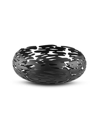 ALESSI | Schale rund Barknest 21cm | schwarz