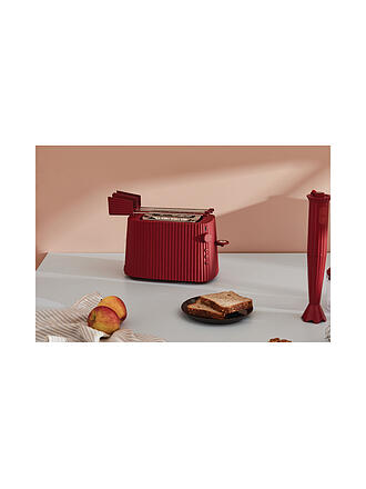ALESSI | Toaster Plisse Rot MDL08 R | weiß