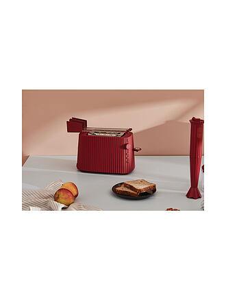 ALESSI | Toaster Plisse Rot MDL08 R | weiss