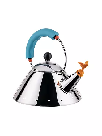 ALESSI | Wasserkessel 1l Edelstahl / Gelb | silber