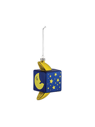 ALESSI | Weihnachtsschmuck - Weihnachts Ornament Mooncube | bunt