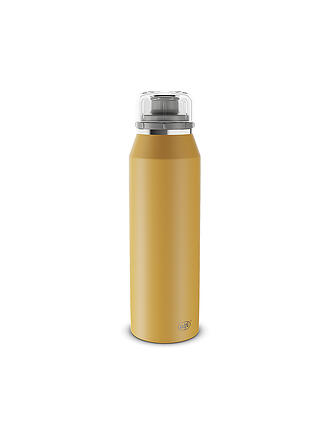 ALFI | Isolierflasche Trinkflasche Endless Iso Bottle 0,5l Spicy Mustard | schwarz