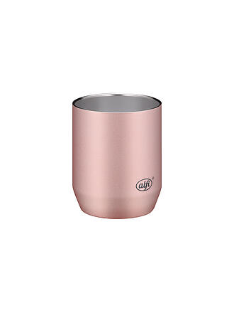 ALFI | Thermo Trinkbecher City 0,28l Cool Grey | rosa