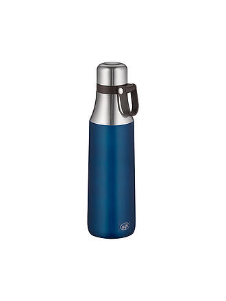 ALFI | Thermosflasche - Isolierflasche City Bottle Loop 0,5l Edelstahl Cool Grey | blau