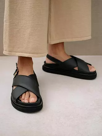 ALOHAS | Sandalen MARSHMELLOW | schwarz