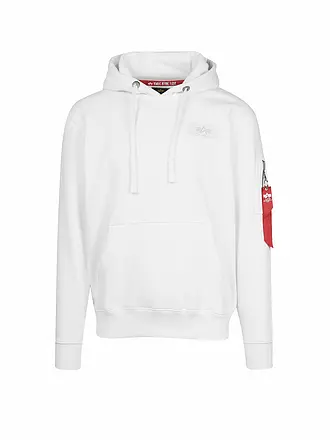 ALPHA INDUSTRIES | Kapuzensweater - Hoodie | weiss