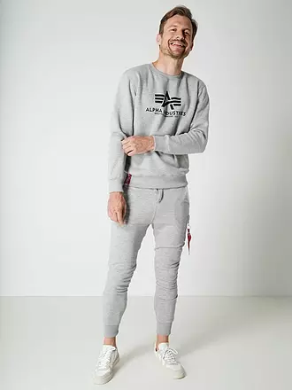 ALPHA INDUSTRIES | Sweater | grau