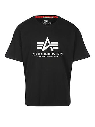 ALPHA INDUSTRIES | T-Shirt Oversized Fit | schwarz