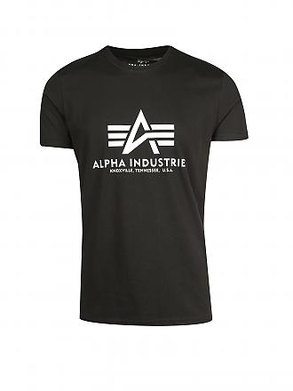 ALPHA INDUSTRIES | T-Shirt | schwarz