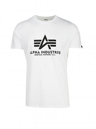 ALPHA INDUSTRIES | T-Shirt | weiss