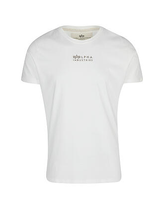 ALPHA INDUSTRIES | T-Shirt | weiß