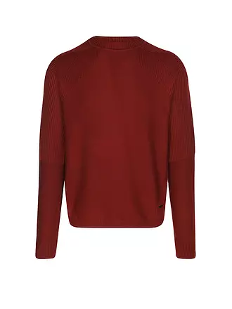 ALPHATAURI | Pullover FLEUR | dunkelrot
