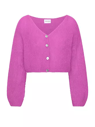AMERICAN DREAMS | Cardigan Cropped Fit CORNELIA | hellblau