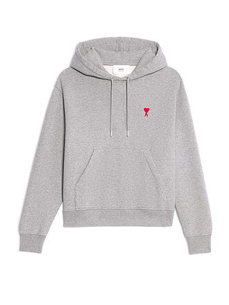 AMI PARIS | Kapuzensweater - Hoodie AMI DE COEEUR | grau