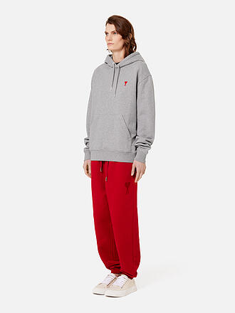 AMI PARIS | Kapuzensweater - Hoodie AMI DE COEEUR | grau