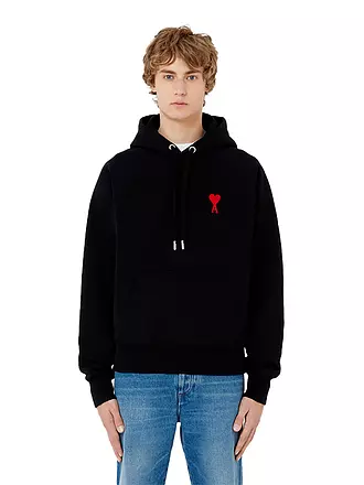 AMI PARIS | Kapuzensweater - Hoodie | schwarz