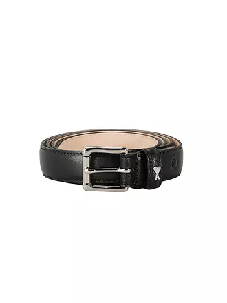 AMI PARIS | Ledergürtel | schwarz